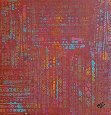 Malarstwo zatytułowany „Maya” autorstwa Montse Barberà Pujol, Oryginalna praca, Akryl