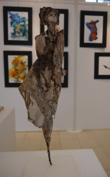 Sculpture intitulée "p1020048" par Monyke Mine-Lamare, Œuvre d'art originale, Terre cuite