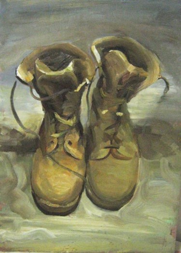 绘画 标题为“shoe” 由Yi Rong Yang, 原创艺术品