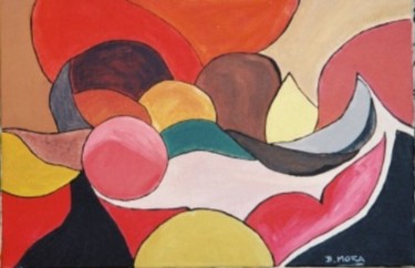 Peinture intitulée "Pomone1" par Bernadette Mora, Œuvre d'art originale