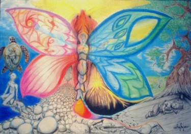 Pintura titulada "La Necesidad de Suf…" por El Amanecer De Los Colores, Obra de arte original, Oleo