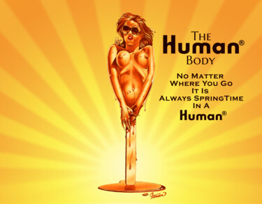 Arts numériques intitulée "The Human Body" par Moreno Franco, Œuvre d'art originale, Impression numérique