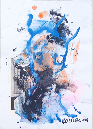 "26" başlıklı Tablo Morgan Merrheim tarafından, Orijinal sanat, Guaş boya