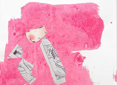 "0125 collages rose…" başlıklı Kolaj Morgan Merrheim tarafından, Orijinal sanat, Kolaj