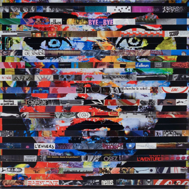 Digitale Kunst mit dem Titel "WHAT'S NEXT" von Morgan Paslier, Original-Kunstwerk, Papier