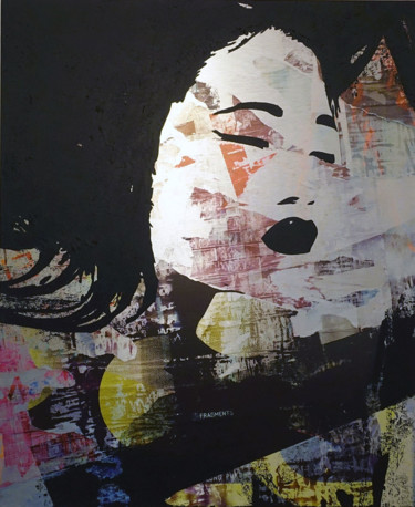 Digital Arts με τίτλο "China Girl" από Morgan Paslier, Αυθεντικά έργα τέχνης, Φωτογραφία Μοντάζ