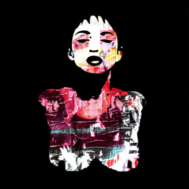 Arte digitale intitolato "UDA-1 Madonna" da Morgan Paslier, Opera d'arte originale, Pittura digitale