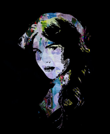 Digitale Kunst mit dem Titel "UDA - 93 - Girly" von Morgan Paslier, Original-Kunstwerk, Fotomontage