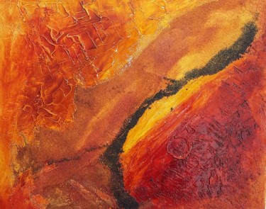 Peinture intitulée "Mars" par Morgane Juhel, Œuvre d'art originale, Autre