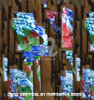 Painting titled "Choc vertical..." by Morganv6, Original Artwork