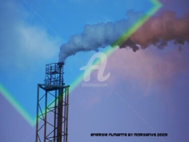 Digitale Kunst mit dem Titel "Energie fumante" von Morganv6, Original-Kunstwerk