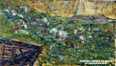 Painting titled "Grandes marées sala…" by Morganv6, Original Artwork