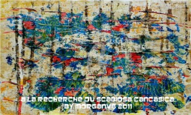Картина под названием "A la recherche du S…" - Morganv6, Подлинное произведение искусства