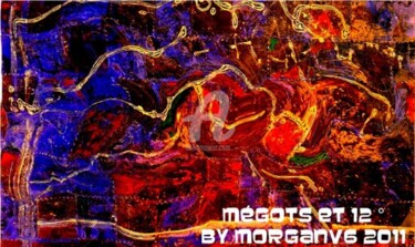 Peinture intitulée "Mégots et 12°" par Morganv6, Œuvre d'art originale