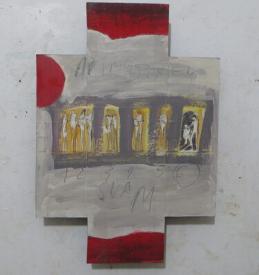 Pittura intitolato "Ad imaginem suam" da Morgese Giovanni, Opera d'arte originale, Acrilico