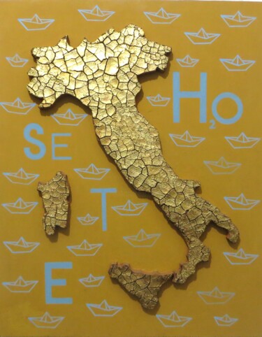 绘画 标题为“ELDORADO” 由Morgese Giovanni, 原创艺术品, 丙烯