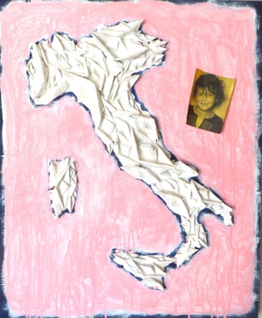 Коллажи под названием "CORREVA L'ANNO 2011" - Morgese Giovanni, Подлинное произведение искусства, Коллажи