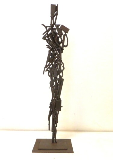 Sculptuur getiteld "Equilibrio" door Morgese Giovanni, Origineel Kunstwerk, Metalen