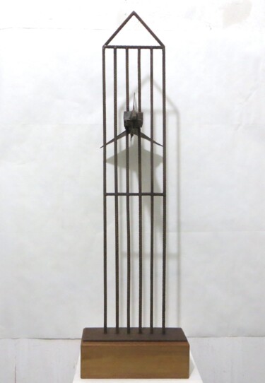 Escultura titulada "RAID" por Morgese Giovanni, Obra de arte original, Metales