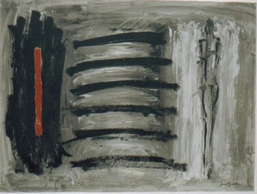 Painting titled "BN-1" by Morgese Giovanni, Original Artwork