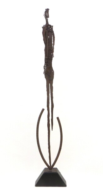 Sculpture titled "Il seme" by Morgese Giovanni, Original Artwork, Metals