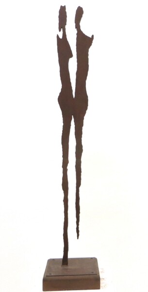 Sculpture intitulée "CONVOLARE" par Morgese Giovanni, Œuvre d'art originale, Métaux