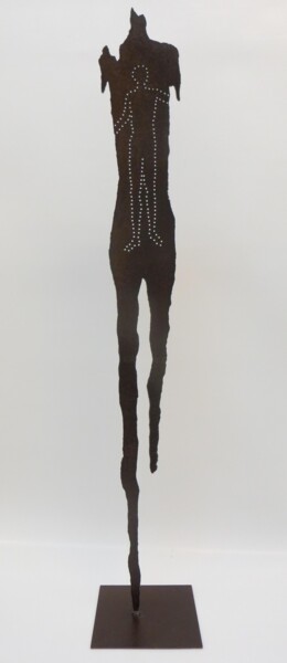 Escultura titulada "RINASCITA" por Morgese Giovanni, Obra de arte original, Metales