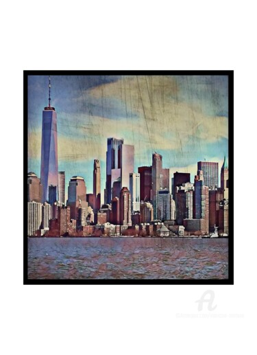 Arte digital titulada "new york" por Mariano Moriconi, Obra de arte original, Trabajo Digital 2D