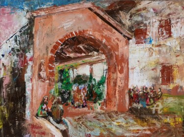 Painting titled "Capretz" by Mariano Moriconi, Original Artwork, Oil