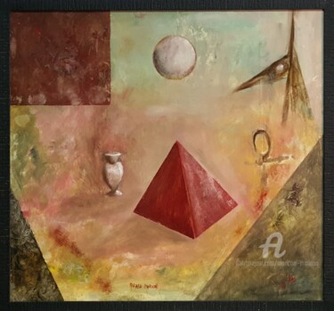 Painting titled "Genesis" by Mariano Moriconi, Original Artwork, Oil