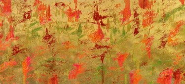 XXL - Golden Clown - 1 von 1 Malerei mit dem Titel "XXL - Golden Clown…" von Moritz Sommer, Original-Kunstwerk, Acryl