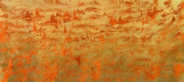 XXL - Uhrwerk Orange - 1 von 1 Peinture intitulée "XXL - Uhrwerk Orang…" par Moritz Sommer, Œuvre d'art originale, Acrylique