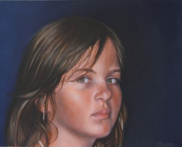 Painting titled "Alma" by Catherine Morvan, Original Artwork