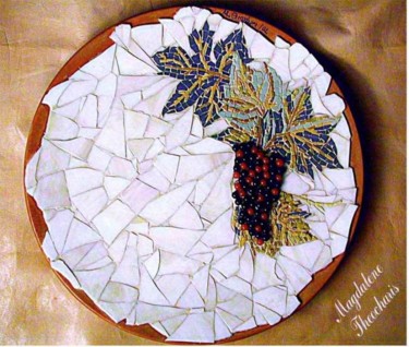 Artcraft titled "CERAMIC PLATE WITH…" by Magdalene Theocharis, Original Artwork