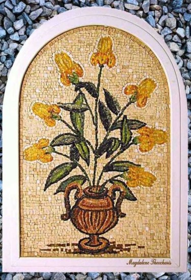 Artcraft titled "FLOWER POT " by Magdalene Theocharis, Original Artwork