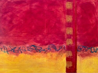 Pintura intitulada "bright colours N°2" por Mosch, Obras de arte originais, Acrílico