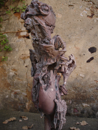 Mutation I - Aspect complémentaire 3 Sculpture titled "Mutation I - Aspect…" by Michel Moskovtchenko, Original Art, Metals