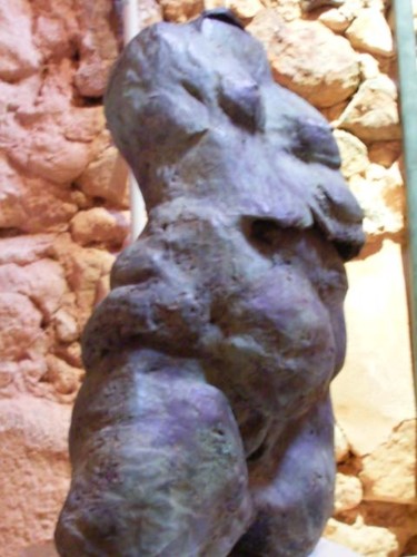 Sculpture intitulée "Buste 322 - 3/4 face" par Michel Moskovtchenko, Œuvre d'art originale, Métaux