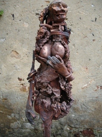 Sculpture intitulée "Archéo -mutants 415…" par Michel Moskovtchenko, Œuvre d'art originale