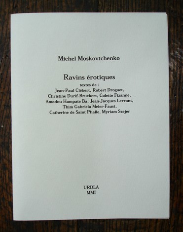Dessin intitulée "Page de Garde" par Michel Moskovtchenko, Œuvre d'art originale, Autre