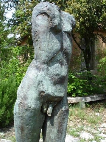 Sculpture intitulée "HOMMAGE  A DONATELL…" par Michel Moskovtchenko, Œuvre d'art originale, Métaux