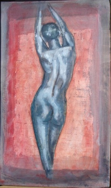 Peinture intitulée "LIANE NOIRE I" par Michel Moskovtchenko, Œuvre d'art originale