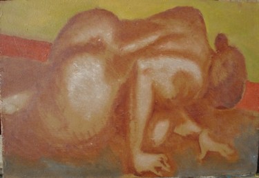 Peinture intitulée "1998 GLORIA" par Michel Moskovtchenko, Œuvre d'art originale, Huile