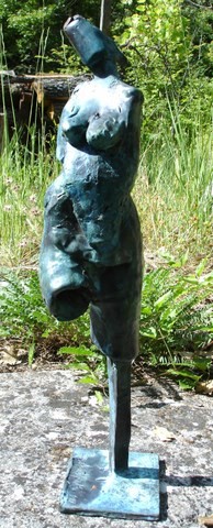 Sculpture intitulée "NYMPHEA 418" par Michel Moskovtchenko, Œuvre d'art originale, Métaux