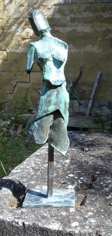 Sculpture intitulée "CENDRA  420" par Michel Moskovtchenko, Œuvre d'art originale, Métaux