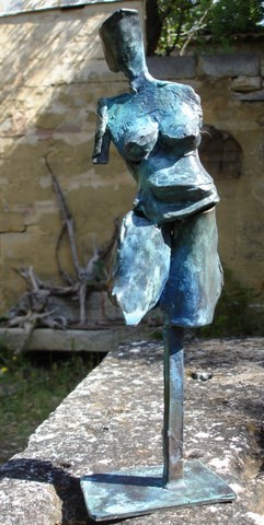 Sculpture intitulée "CENDRINA  419" par Michel Moskovtchenko, Œuvre d'art originale, Métaux
