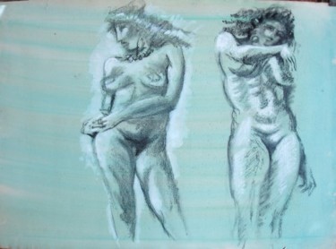 Drawing titled "LE DEHANCHE" by Michel Moskovtchenko, Original Artwork, Other