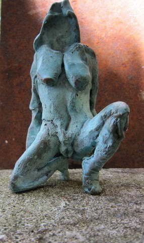 Sculpture titled "2010 OFFRANDE" by Michel Moskovtchenko, Original Artwork, Metals