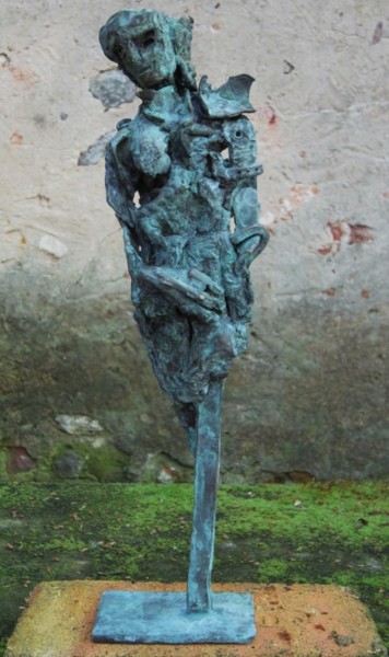 Sculpture titled "PETITE ARCHEOLOGIE V" by Michel Moskovtchenko, Original Artwork, Metals