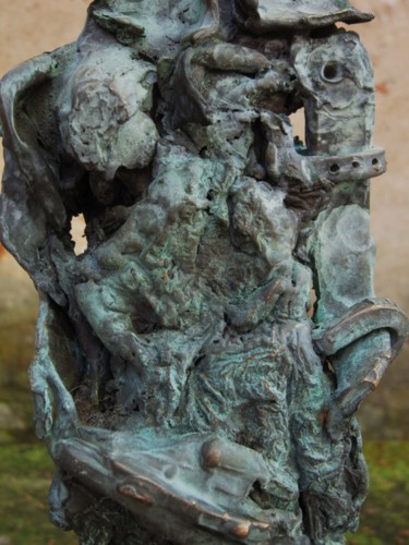 Sculpture titled "PETITE ARCHEOLOGIE…" by Michel Moskovtchenko, Original Artwork, Metals